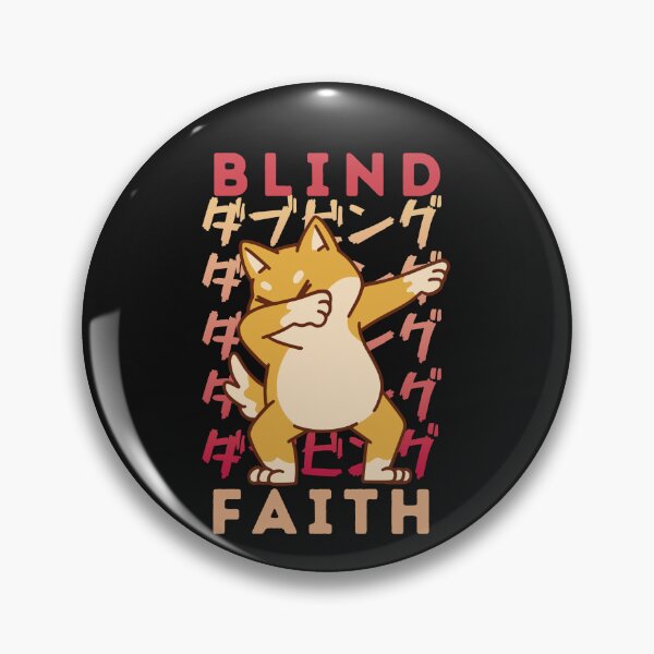 Item preview, Shibu Army Dog Dabbing Blind Faith Crypto Millionaire designed and sold by BearMrktGenius.