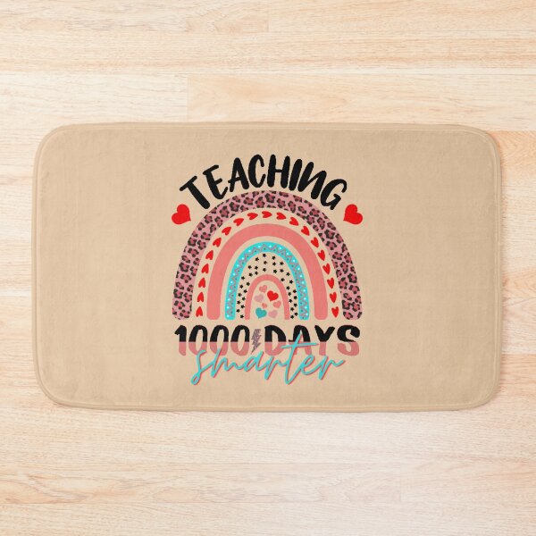 Item preview, Teaching 1000 days Smarter Happy 1000th Day Of School Rainbow Teacher designed and sold by SweetbeStore.