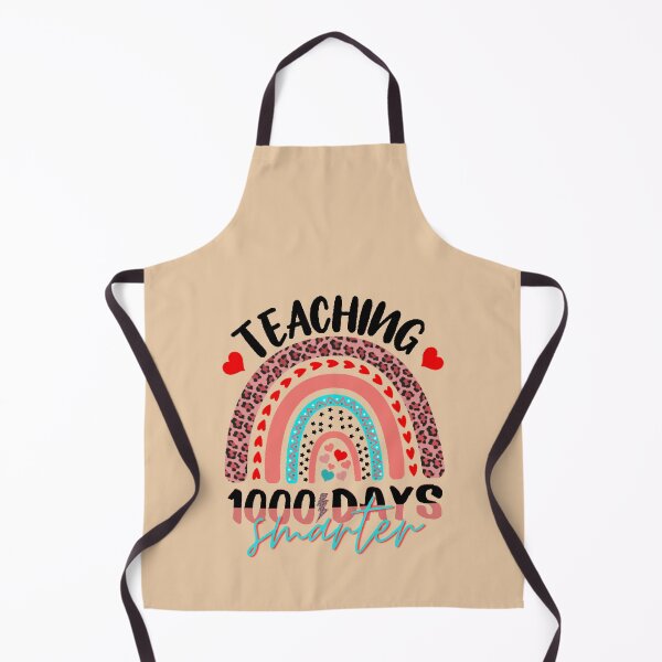 Item preview, Teaching 1000 days Smarter Happy 1000th Day Of School Rainbow Teacher designed and sold by SweetbeStore.