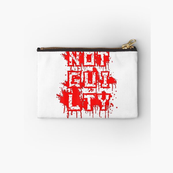 Artikelvorschau, Nicht schuldiger roter und weißer Text entworfen und verkauft von KidGiftChoice.