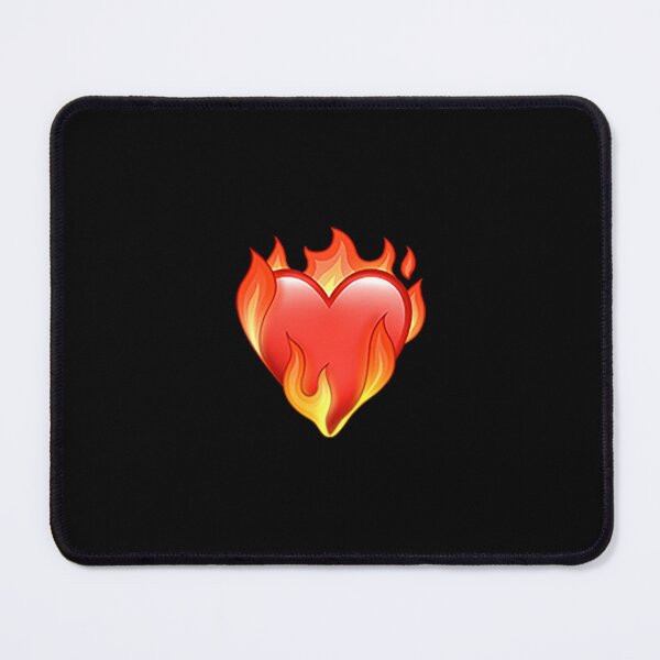 Item preview, flaming heart designed and sold by rare-colors.