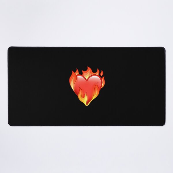 Item preview, flaming heart designed and sold by rare-colors.