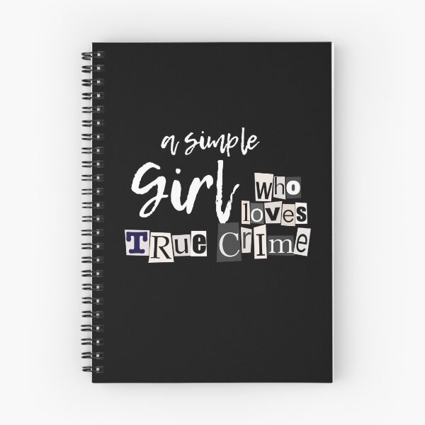 Item preview, A simple girl who loves true crime designed and sold by OVMEngemann.