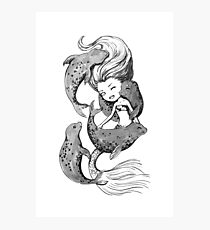 Mermaid Photographic Print