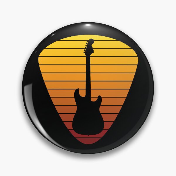 Item preview, Electric Guitar Sunset Plectrum designed and sold by FinishYourSong.