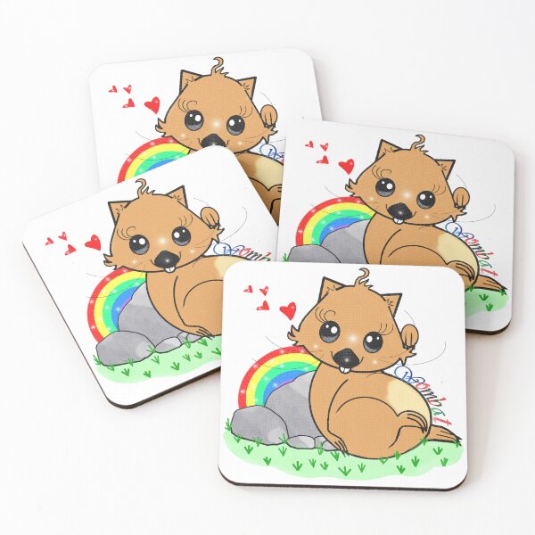 Item preview, Cute wombat  designed and sold by Shirley cute art .