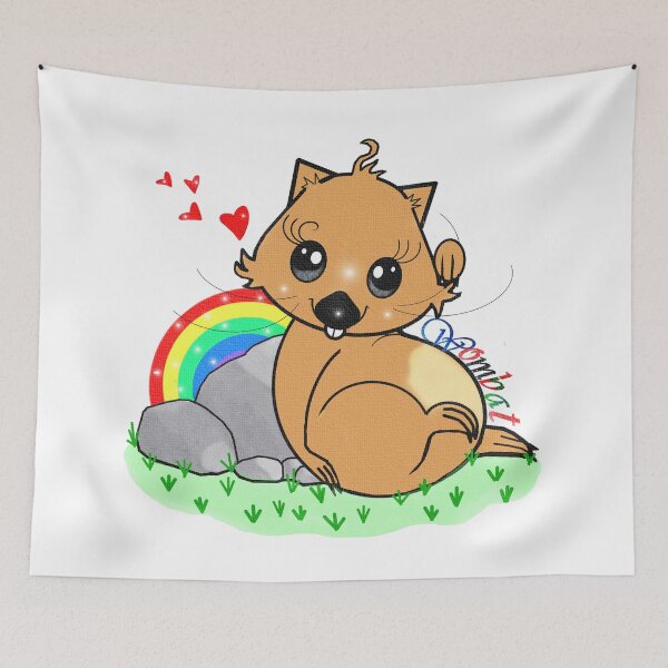 Item preview, Cute wombat  designed and sold by Shirley cute art .