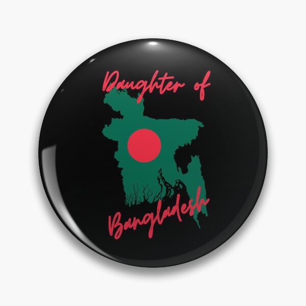 Item preview, Daughter of Bangladesh Map Flag designed and sold by NovawayDirect.