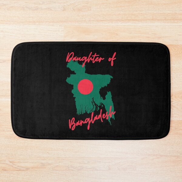 Item preview, Daughter of Bangladesh Map Flag designed and sold by NovawayDirect.