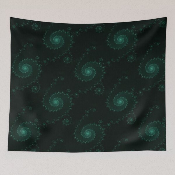 Item preview, Cloth Spiral - Green 01 designed and sold by Wintersight.