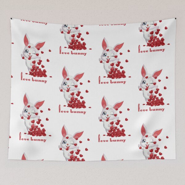 Item preview, Love Bunny (Red) designed and sold by PawsitiveMum.