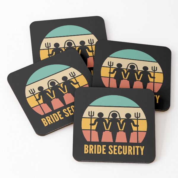 Item preview, Bride Security (Hen Party / Sunset) designed and sold by MrFaulbaum.