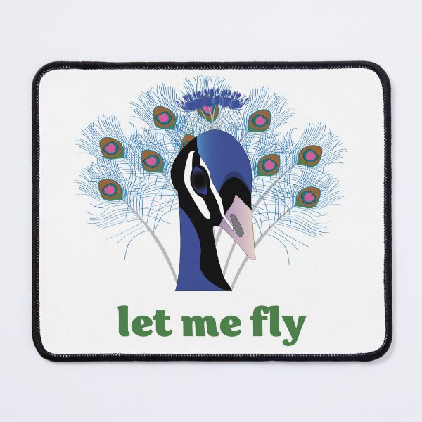 Item preview, Peacock Side View designed and sold by Nepaz-Designs.