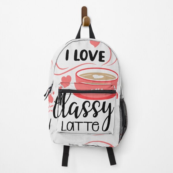 Item preview, I Love My Classy Latter - Slogan Text Handwritten with Hearts & Cup designed and sold by WearWolfDesigns.