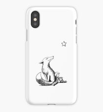 Boy and the fox iPhone Case/Skin