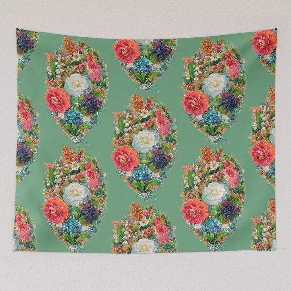 Item preview, Drawing of a flower bouquet forget me not romantic painting designed and sold by Lady-Frost.