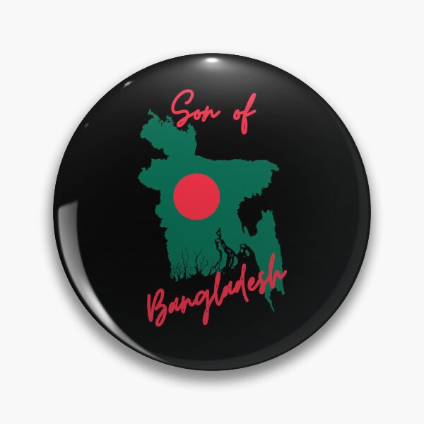 Item preview, Son of Bangladesh Map Flag designed and sold by NovawayDirect.