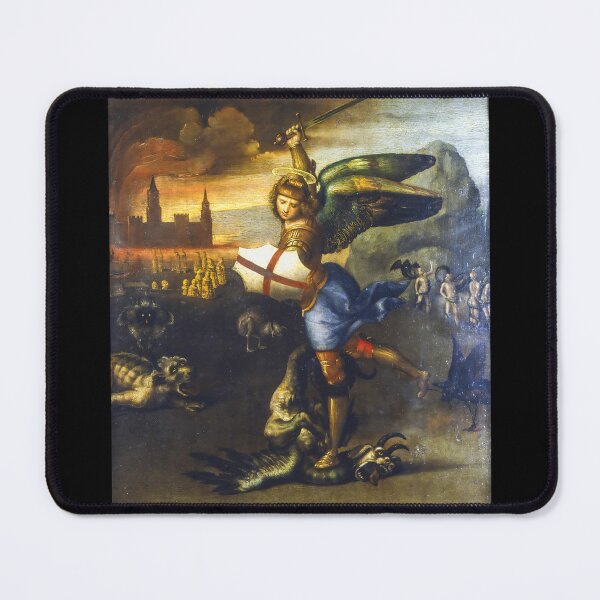 Item preview, St. Michael by Raphael designed and sold by TeesMi.