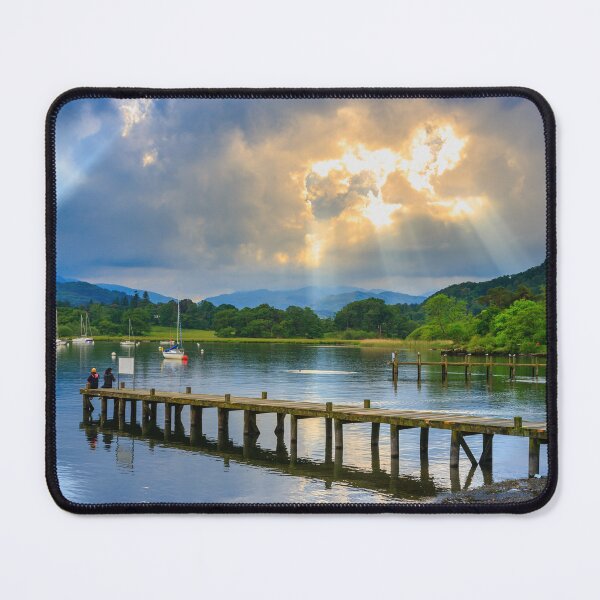 Item preview, Jetty on Lake Windermere at Waterhead, Ambleside, Cumbria designed and sold by Graham Prentice.