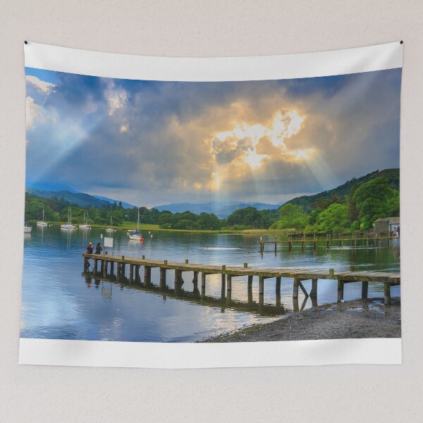 Item preview, Jetty on Lake Windermere at Waterhead, Ambleside, Cumbria designed and sold by Graham Prentice.