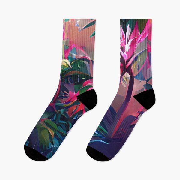 Item preview, Abstract Colorful Tropics  designed and sold by advanceprintart.