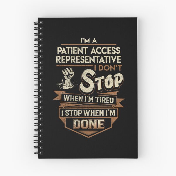 Item preview, Patient Access Representative T Shirt - I Stop When Done Job Gift Item Tee designed and sold by paneczkopat.