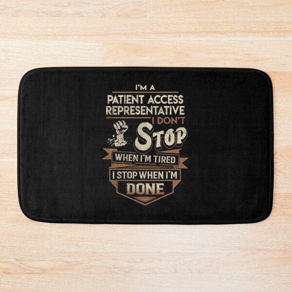 Item preview, Patient Access Representative T Shirt - I Stop When Done Job Gift Item Tee designed and sold by paneczkopat.