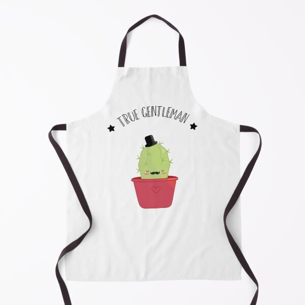 Item preview, Cactus true gentleman kawaii design designed and sold by high5doodle.