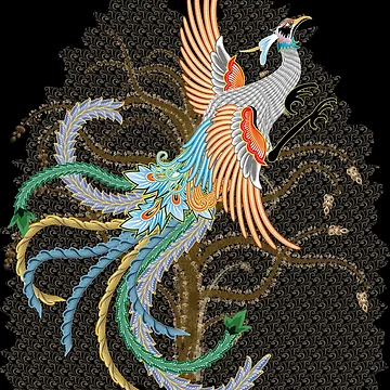 Artwork thumbnail, Peacock Batik Java Style by javaneka