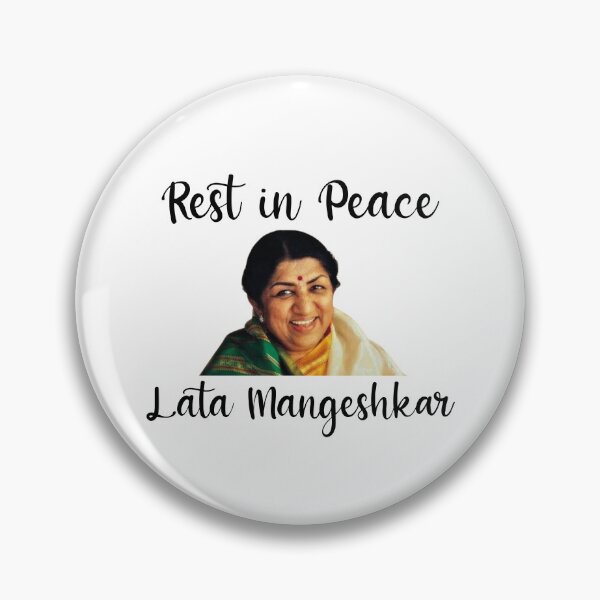 Item preview, Rest in Peace Lata Mangeshkar designed and sold by StefanCgraphics.