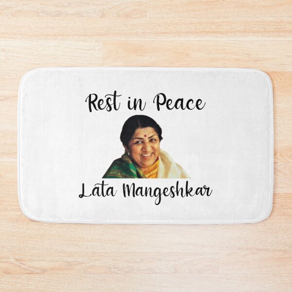 Item preview, Rest in Peace Lata Mangeshkar designed and sold by StefanCgraphics.