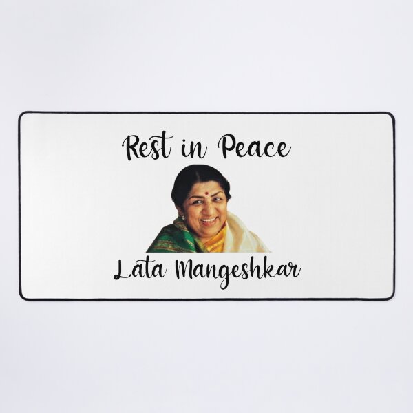 Item preview, Rest in Peace Lata Mangeshkar designed and sold by StefanCgraphics.