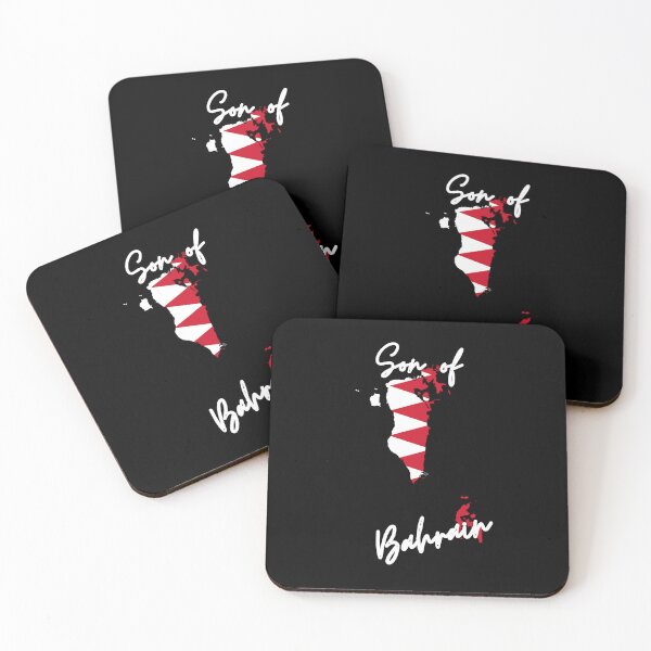 Item preview, Son of Bahrain Map Flag designed and sold by NovawayDirect.