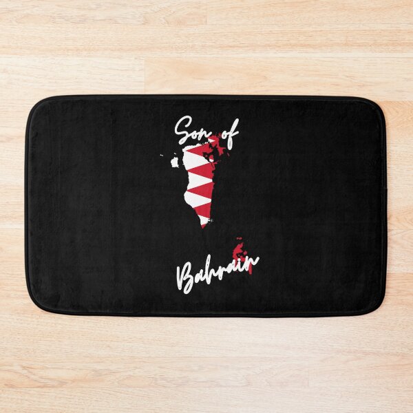 Item preview, Son of Bahrain Map Flag designed and sold by NovawayDirect.