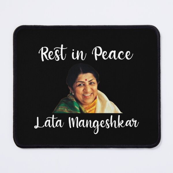 Item preview, Rest in Peace Lata Mangeshkar designed and sold by StefanCgraphics.