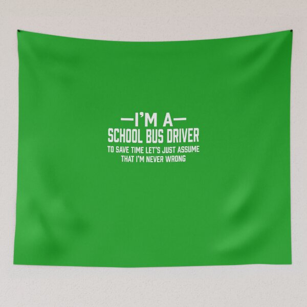 Item preview, School Bus Driver designed and sold by AlwaysAwesome.