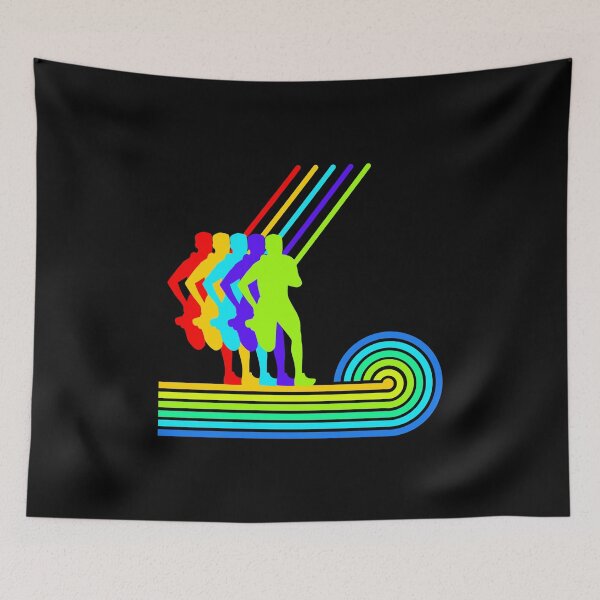 Item preview, Pole Vault Vaulting Jumping High Jump Athletics Colorful designed and sold by TastefulTees.