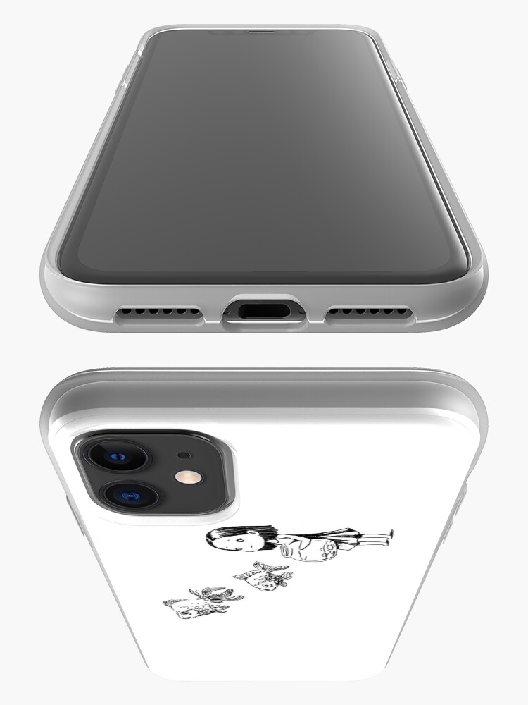 Alternate view of Girl and the fish iPhone Case & Cover