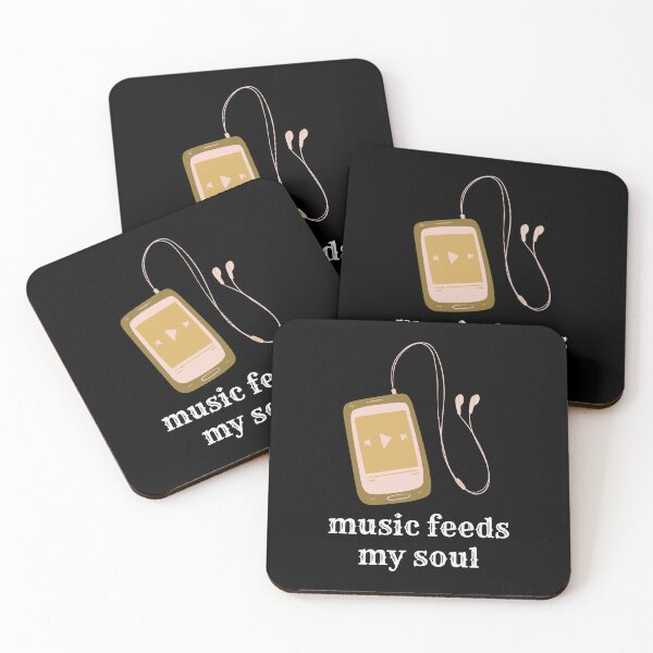 Item preview, music feeds my soul designed and sold by YacineHB01.
