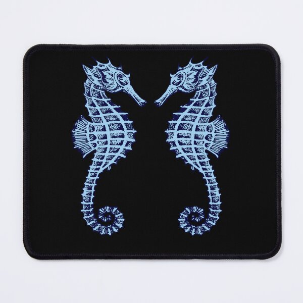 Item preview, Symmetrical Seahorses Mirrored Face To Face designed and sold by taiche.
