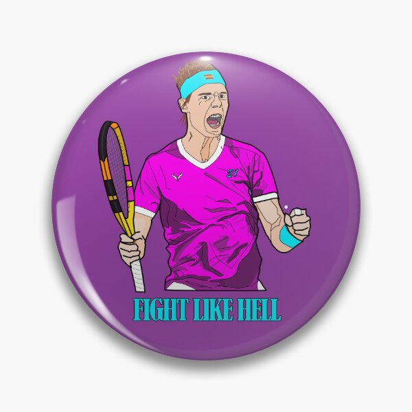 Item preview, Rafa Nadal - Fight like Hell designed and sold by Polyxz.