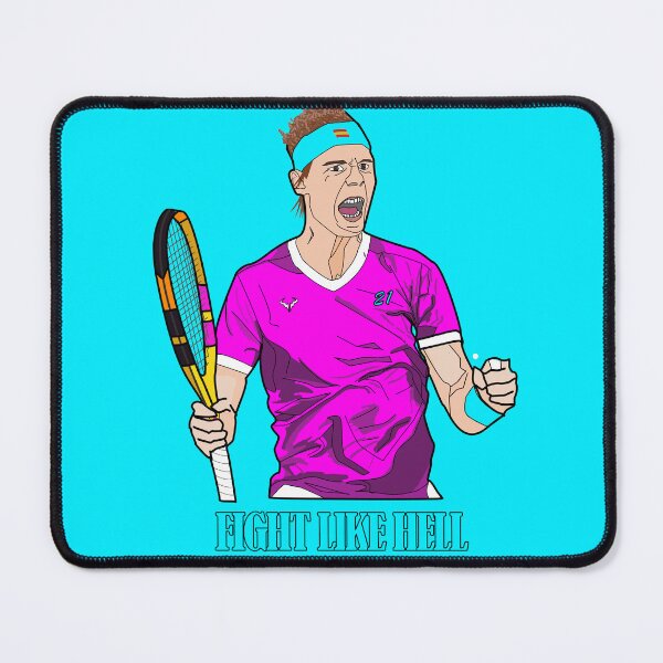 Item preview, Rafa Nadal - Fight like Hell designed and sold by Polyxz.