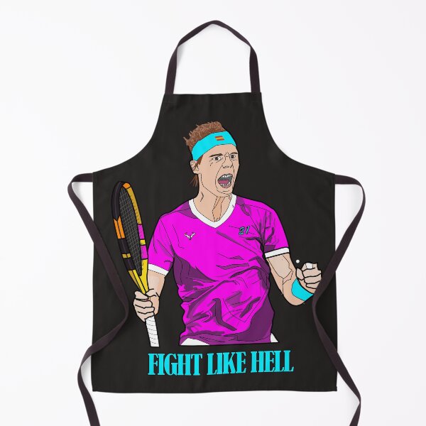 Item preview, Rafa Nadal - Fight like Hell designed and sold by Polyxz.