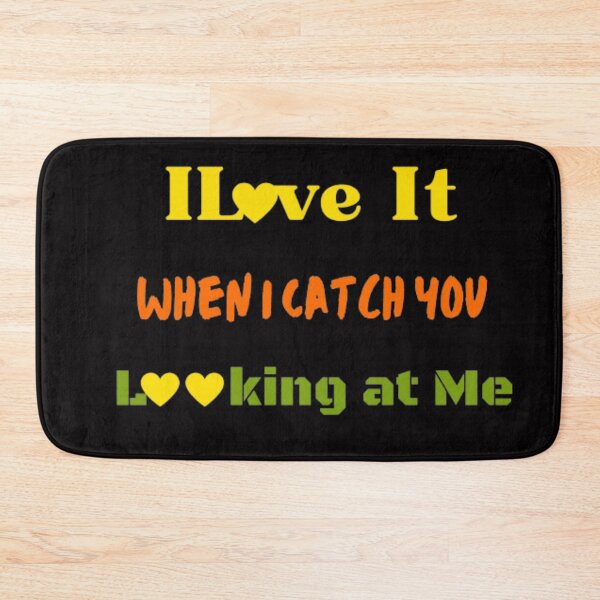Item preview, I love it when i catch you looking at me ,bright colourful worm love designed and sold by DeeCeeFashion.