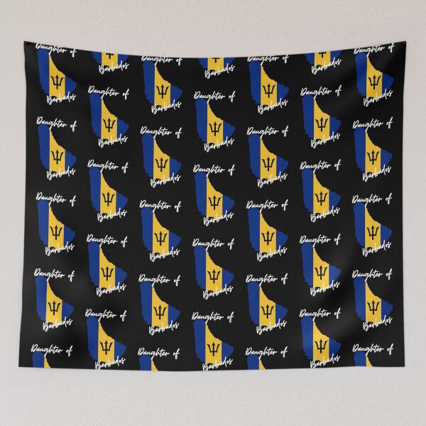 Item preview, Daughter of Barbados Map Flag designed and sold by NovawayDirect.