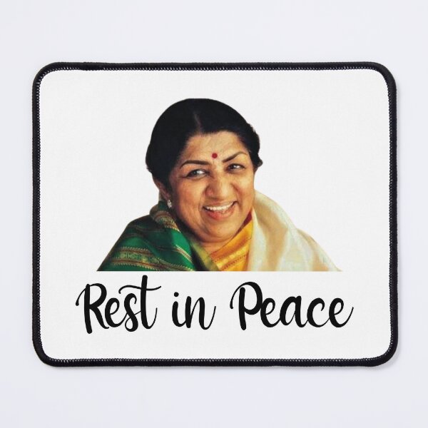 Item preview, Rest in Peace Lata Mangeshkar (RIP) designed and sold by StefanCgraphics.