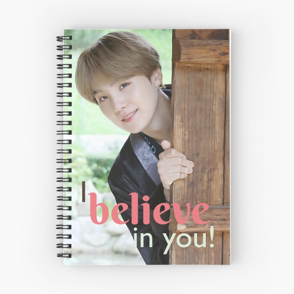 Item preview, Greeting card - I Believe in You! - Yoongi Suga Agust D designed and sold by DutchNoonajoon.