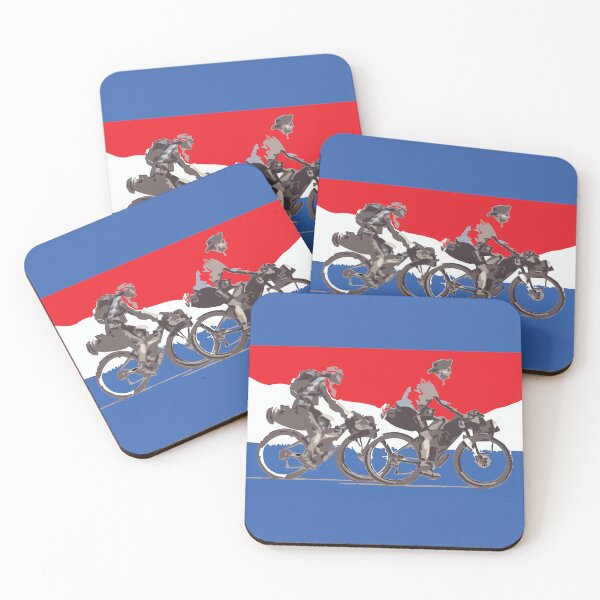 Item preview, Netherland Holland  flag Bikepacking gravel bike solo travel travelling by bike bikepacker designed and sold by angelpardo.