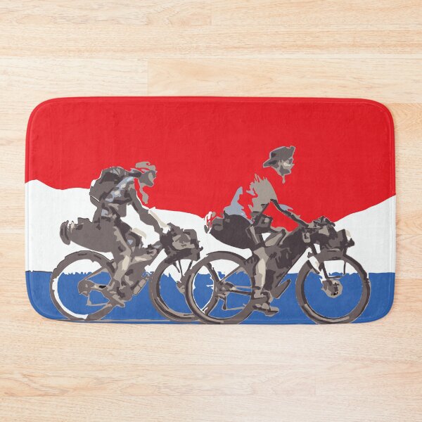 Item preview, Netherland Holland  flag Bikepacking gravel bike solo travel travelling by bike bikepacker designed and sold by angelpardo.