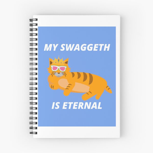 Item preview, THE SWAGGETH CAT : orange cat w/crown designed and sold by CatgangSG.